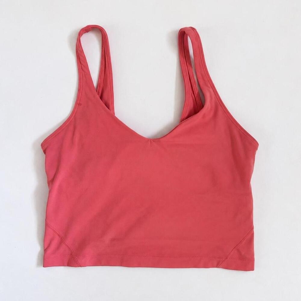 Lululemon Women's Pink and Red Vest